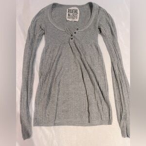 Y2K aesthetic women’s vintage babydoll top grey